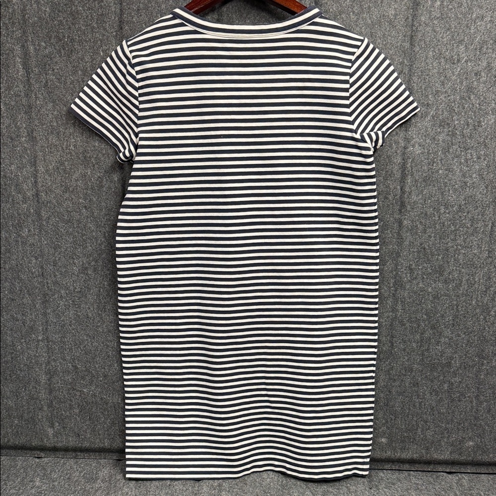 J. Crew Navy and White Striped Maxi Dress - Picture 4 of 5